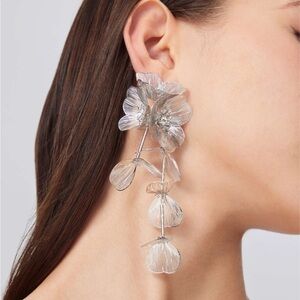 Zara Silver Floral Drop Earrings

Kate Middleton earrings